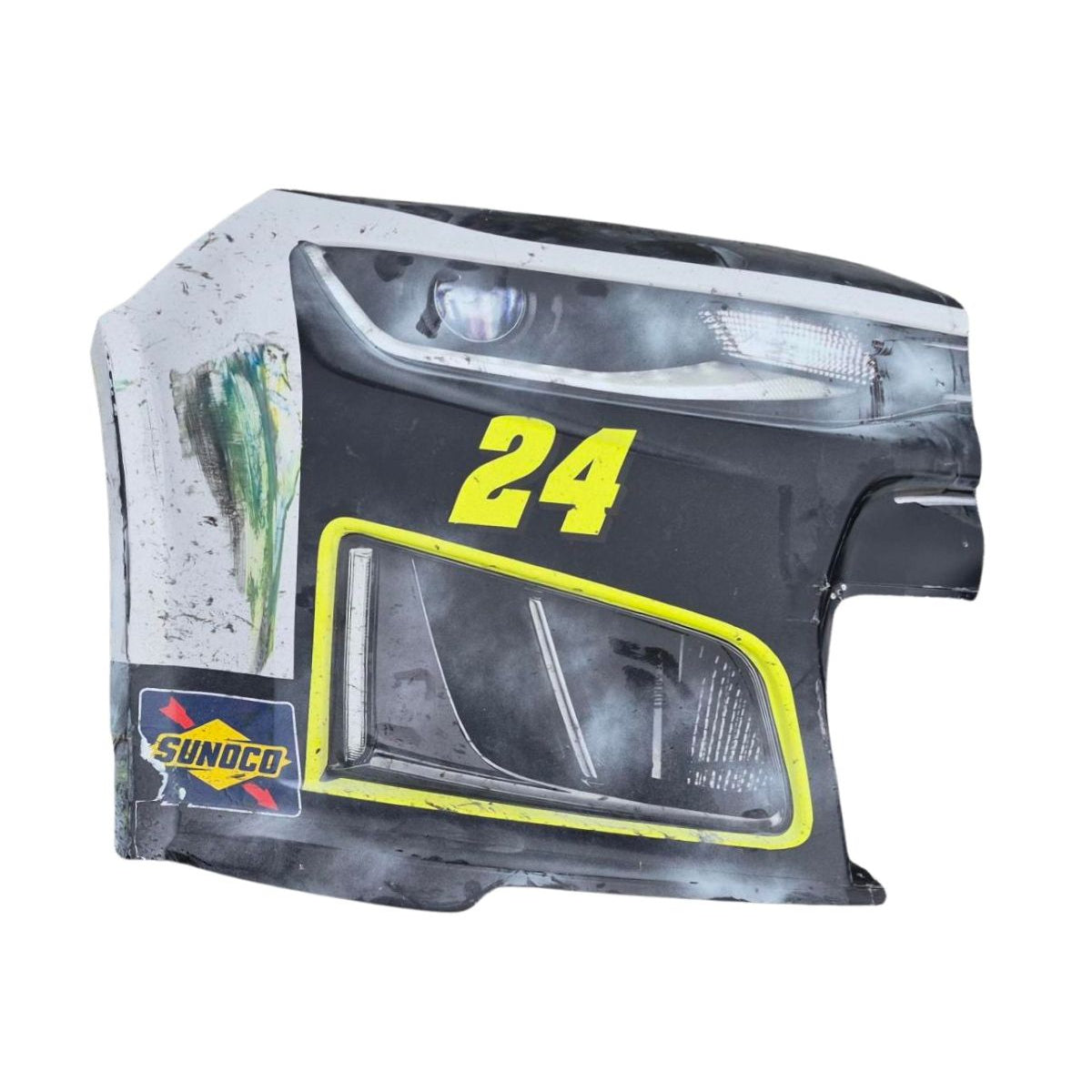 Race Used 2026 William Byron #24 Anduril Right Front Nose - Inaugural Naval Base Coronado