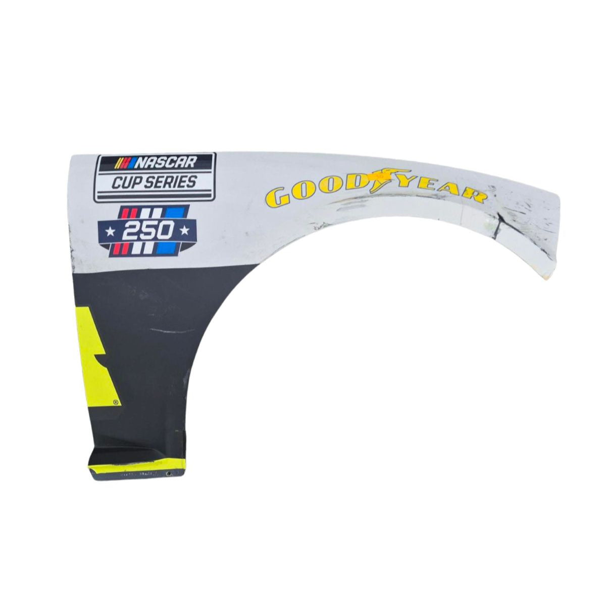 Race Used 2026 William Byron #24 Anduril Right Front Fender - Inaugural Naval Base Coronado