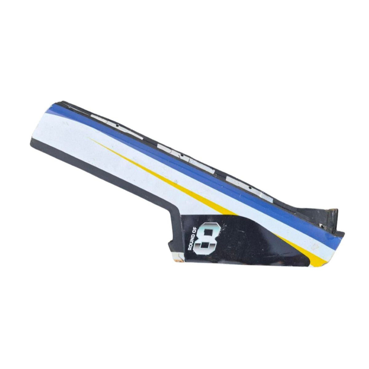 Race Used 2021 Chase Elliott #9 NAPA Right Side A Post - Kansas 2, Top 3, P.2