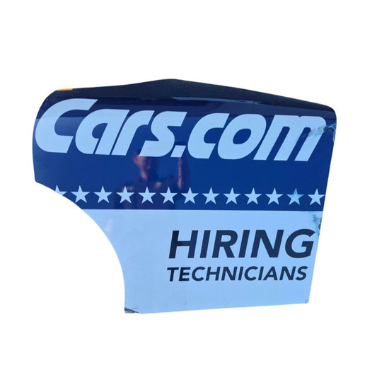 Race Used 2026 Corey Day #17 HendrickCars.com Patriotic Practice Partial Left Rear Quarter Panel (2 of 2) - Inaugural Naval Base Coronado