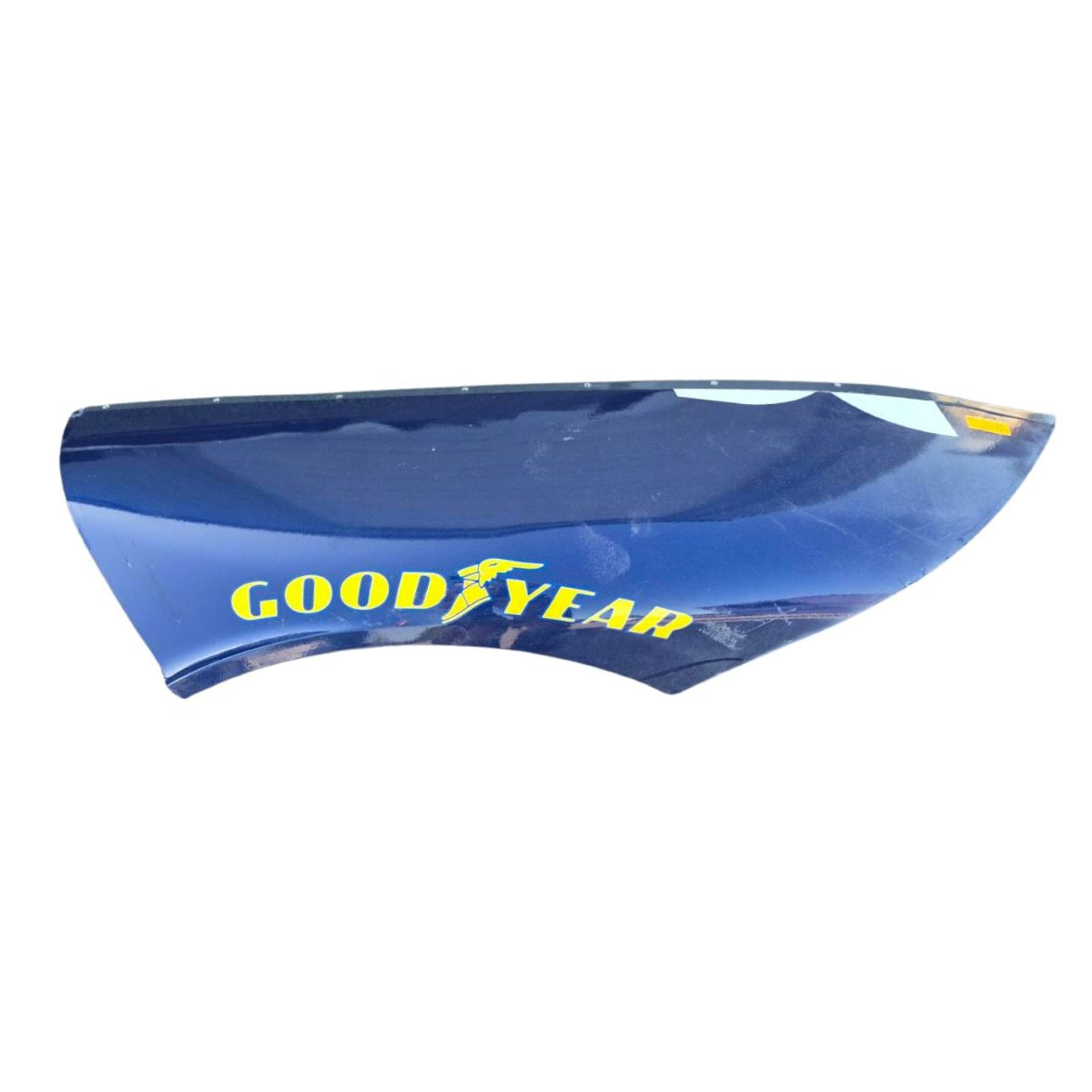 2026 Corey Day #17 HendrickCars.com Patriotic Practice Partial Left Front Fender - Inaugural Naval Base Coronado