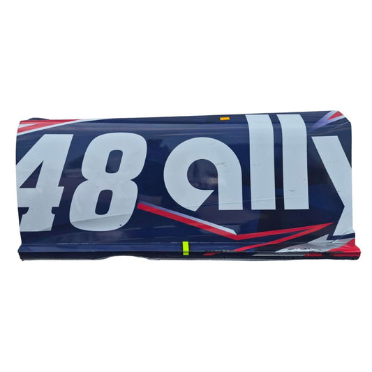Race Used 2026 Alex Bowman #48 Ally/USO Patriotic Left Side Door - Inaugural Naval Base Coronado