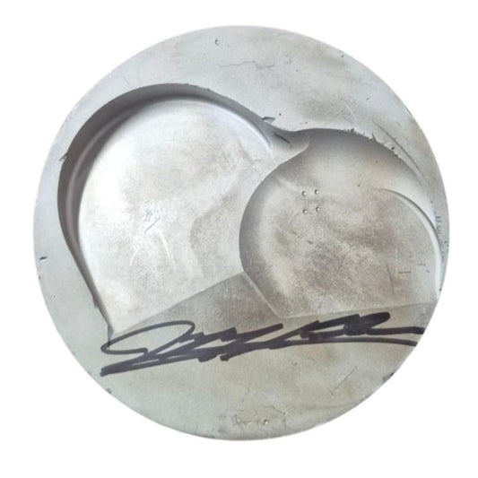 Race Used Autographed Jeff Gordon Hendrick Motorsports Piston
