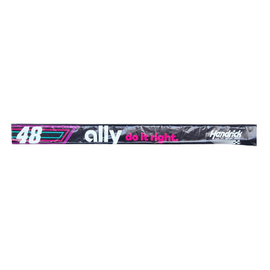 Race Used 2021 Hendrick Motorsports #48 Ally Pit Banner