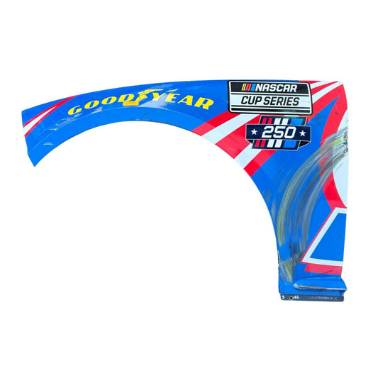 Race Used 2026 Kyle Larson #5 HendrickCars.com Left Front Fender - Sonoma, Top 5, P.4