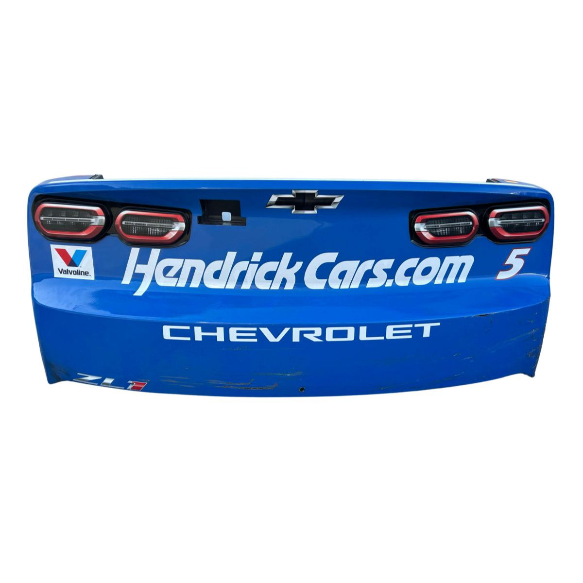 Race Used 2026 Kyle Larson #5 HendrickCars.com Rear Bumper - Sonoma, Top 5, P.4