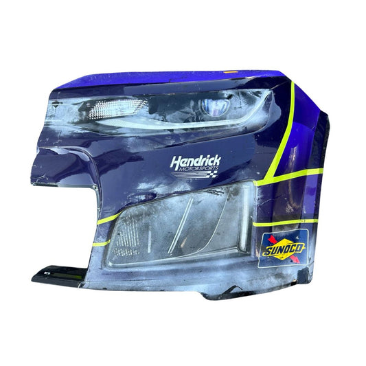 Race Used 2026 Alex Bowman #48 Ally Left Front Nose - Sonoma, Top 10, P.10