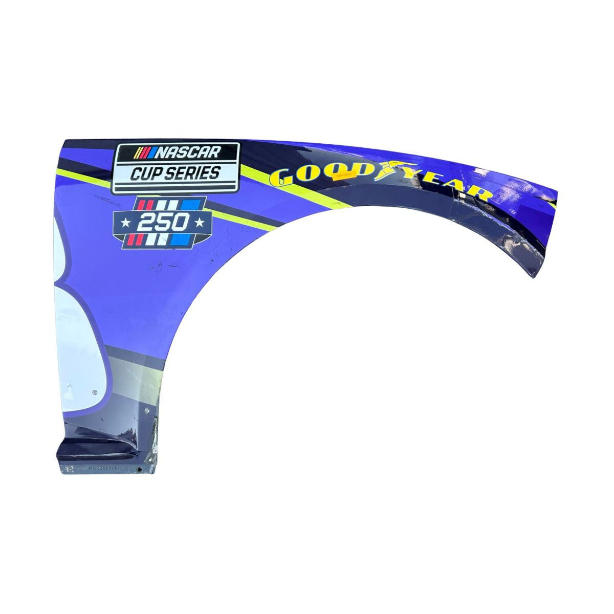 Race Used 2026 Alex Bowman #48 Ally Right Front Fender - Sonoma, Top 10, P.10