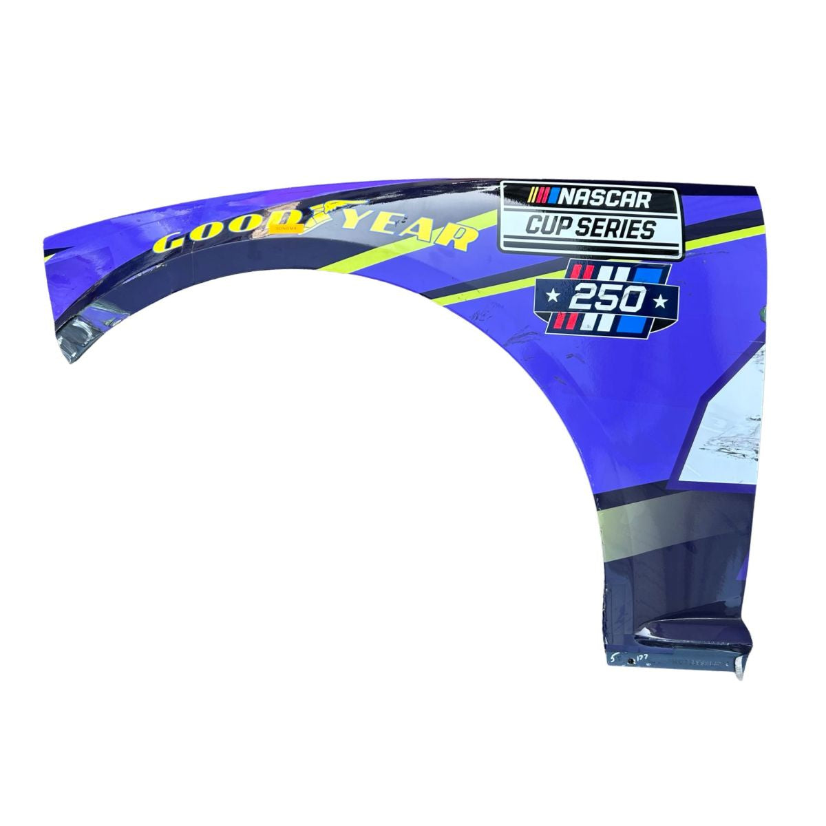 Race Used 2026 Alex Bowman #48 Ally Left Front Fender - Sonoma, Top 10, P.10