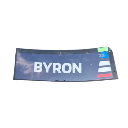 Race Used 2026 William Byron #24 Anduril Windshield Name Banner & Bowtie Set - Inaugural Naval Base Coronado