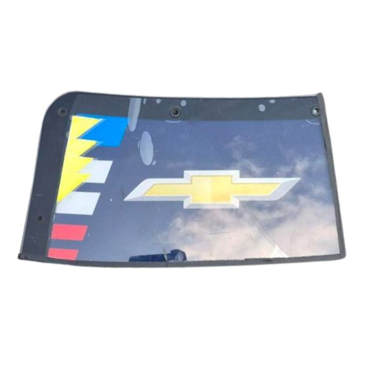 Race Used 2026 Alex Bowman #48 Ally Patriotic Windshield Name Banner & Bowtie Set - Inaugural Naval Base Coronado