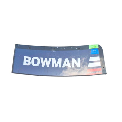 Race Used 2026 Alex Bowman #48 Ally Patriotic Windshield Name Banner & Bowtie Set - Inaugural Naval Base Coronado