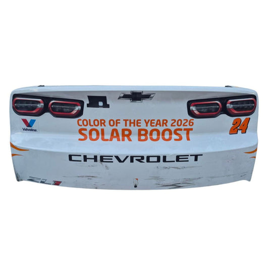 Race Used 2026 William Byron #24 Axalta Color of The Year Rear Bumper - Sonoma