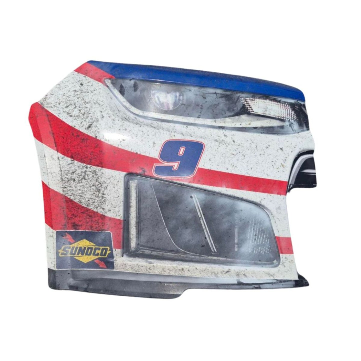 Race Used 2026 Chase Elliott #9 NAPA Patriotic Right Front Nose - Chicagoland Return
