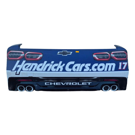 Race Used 2026 Corey Day #17 HendrickCars.com Patriotic Rear Bumper - Chicagoland Return