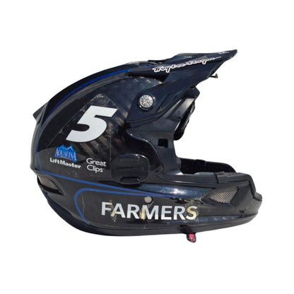 Race Used Hendrick Motorsports #5 Farmers Insurance Pit Helmet