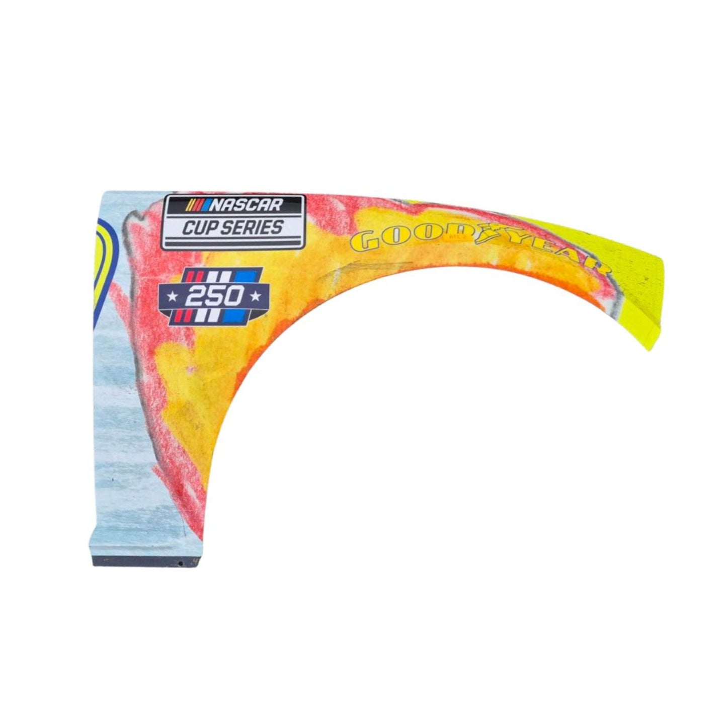 Race Used 2026 Chase Elliott #9 NAPA Desi9n To Drive Right Front Fender - Atlanta 2