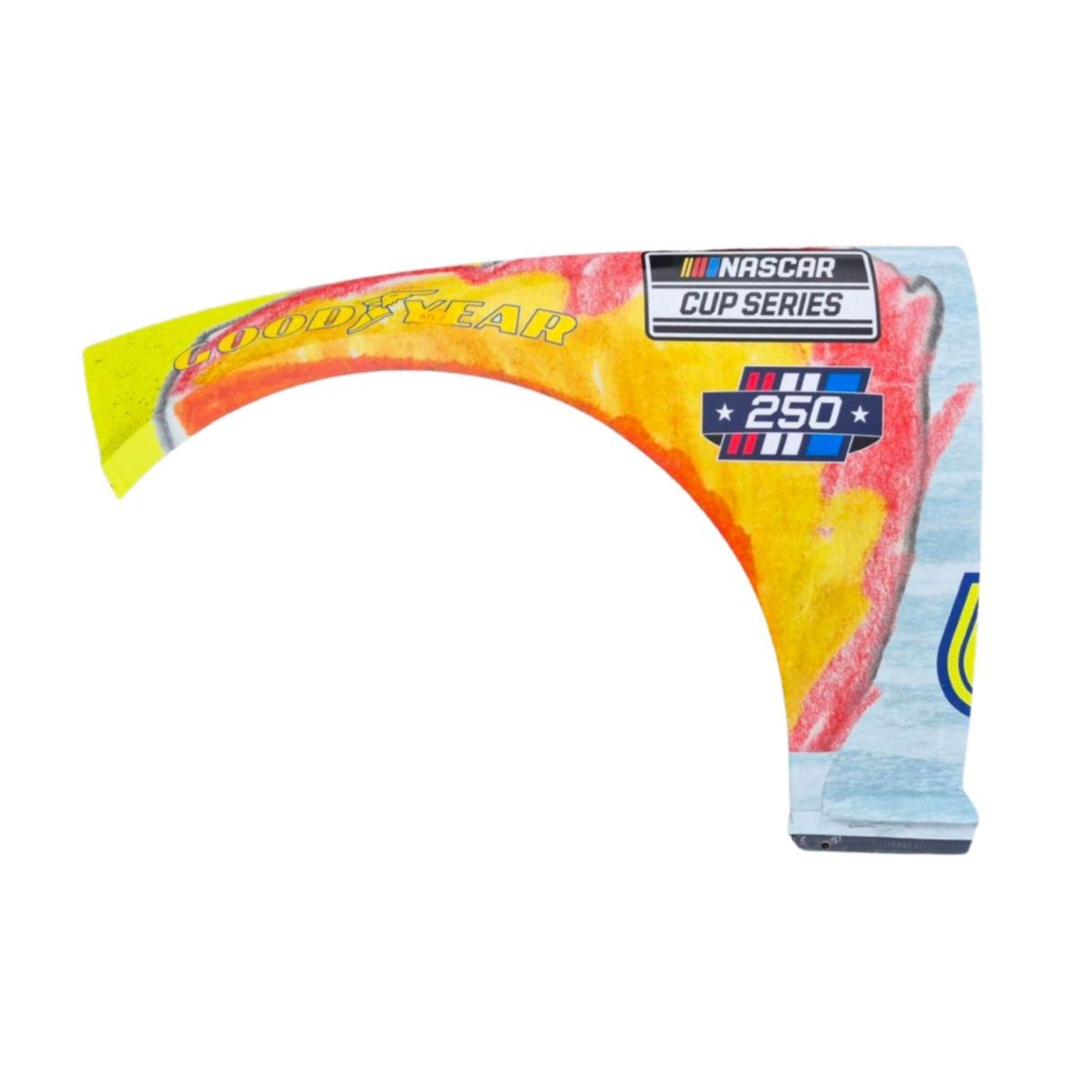 Race Used 2026 Chase Elliott #9 NAPA Desi9n To Drive Left Front Fender - Atlanta 2