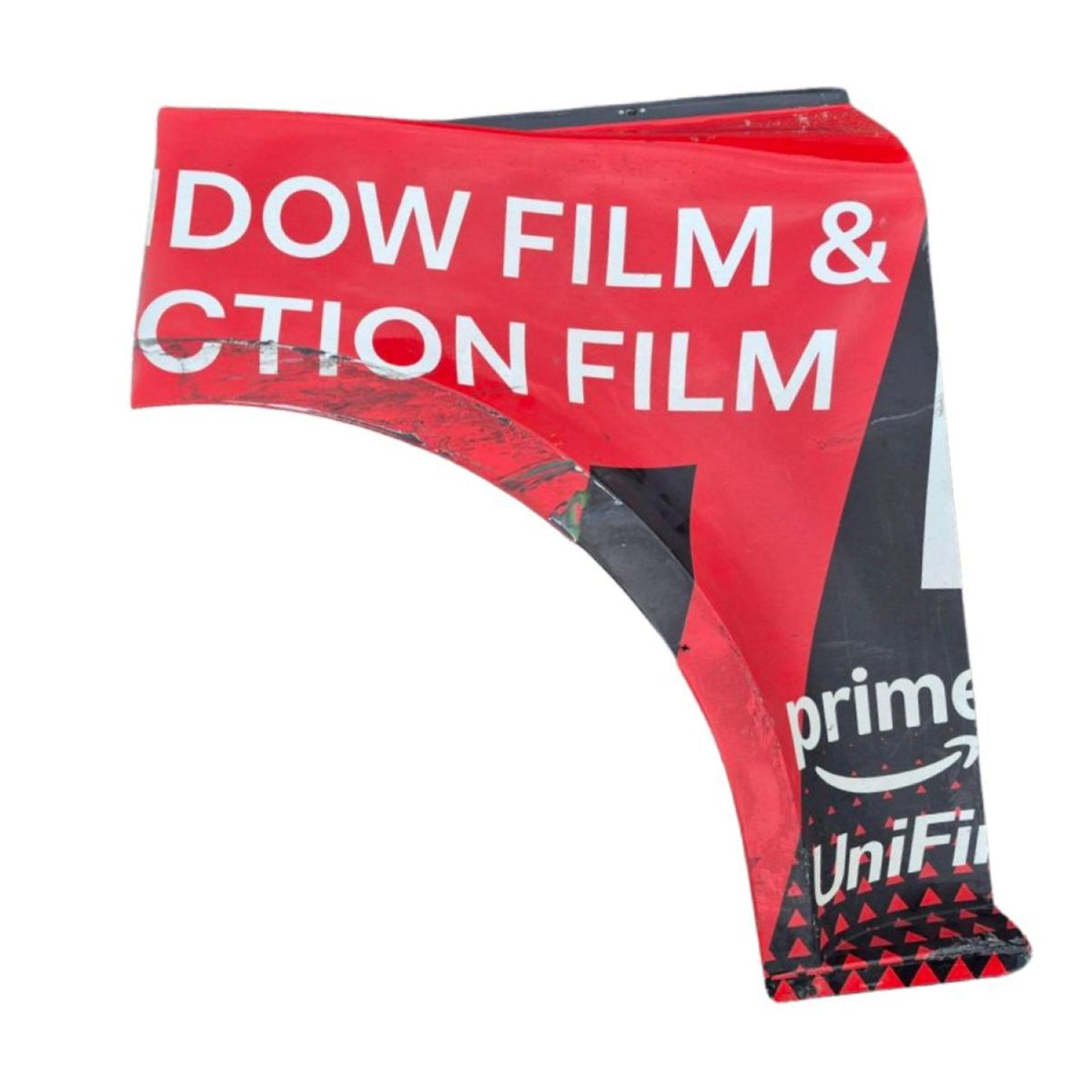 Race Used 2025 Chase Elliott #9 Llumar Partial Right Rear Quarter Panel (2 of 2 ) - Inaugural Mexico, Top 3, P.3
