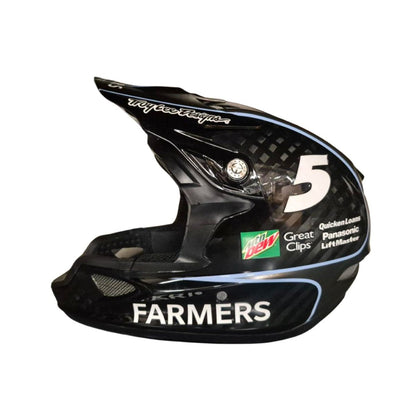 Race Used Hendrick Motorsports #5 Farmers Insurance Pit Helmet