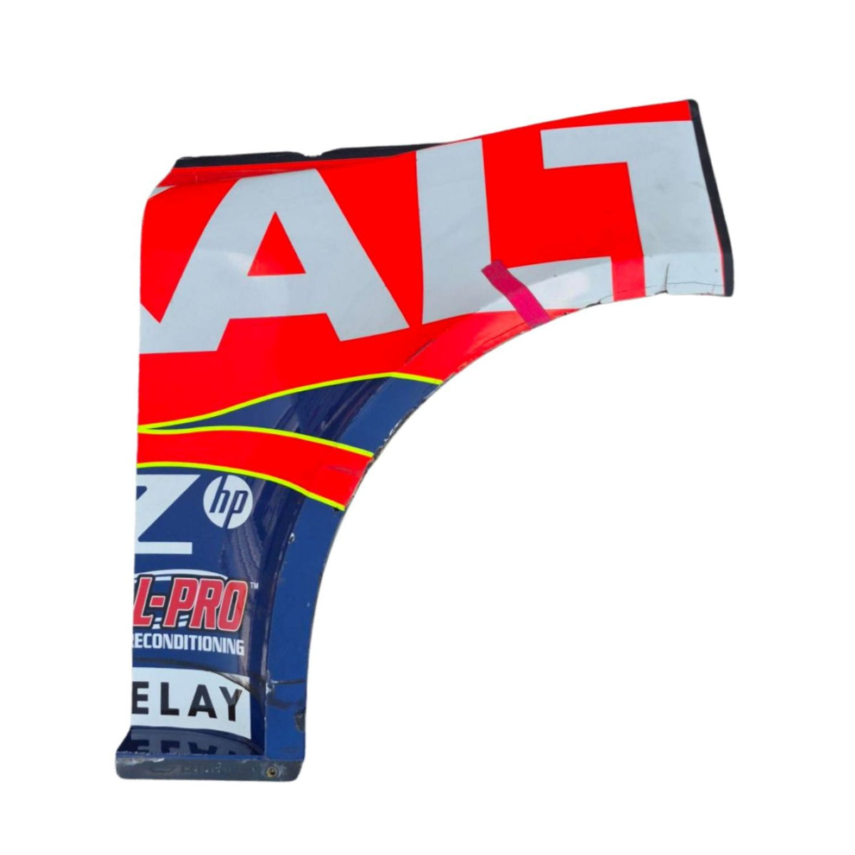 2025 William Byron #24 Axalta Partial Pit Practice Left Rear Quarter Panel ( 1 of 2 )
