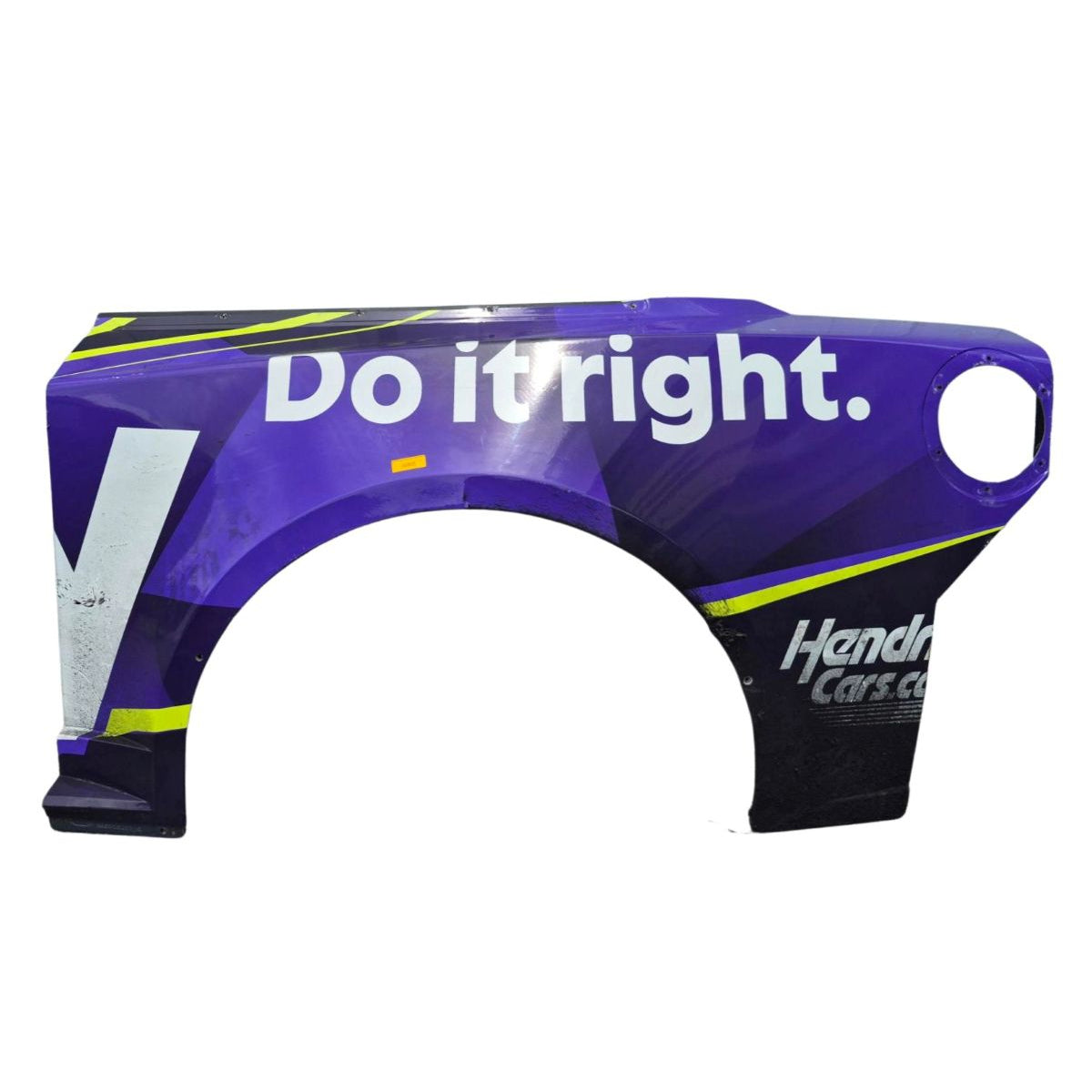 Race Used 2026 Alex Bowman #48 Ally Left Rear Quarter Panel - North Wilkesboro