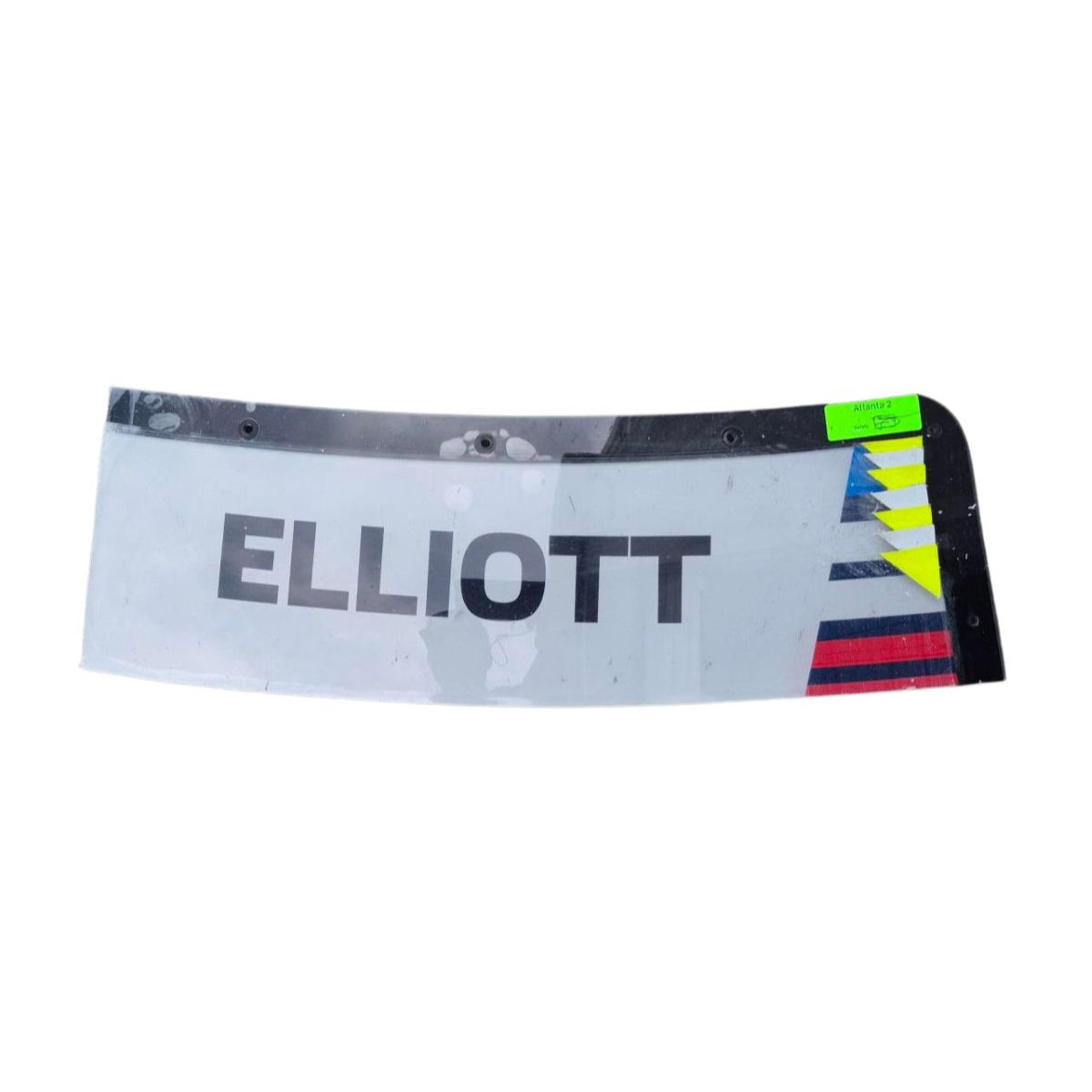 Race Used 2026 Chase Elliott #9 NAPA Desi9n To Drive Windshield Name Banner & Bowtie Set - Atlanta 2