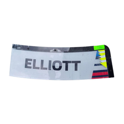 Race Used 2026 Chase Elliott #9 NAPA Desi9n To Drive Windshield Name Banner & Bowtie Set - Atlanta 2
