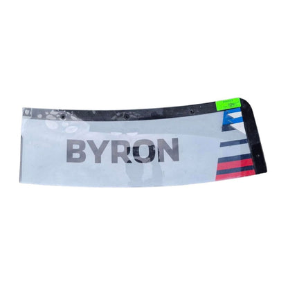 Race Used 2026 William Byron #24 HP Windshield Name Banner & Bowtie Set - Atlanta 2