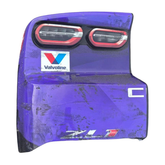 Race Used 2026 Alex Bowman #48 Ally Partial Left Rear Bumper - North Wilkesboro