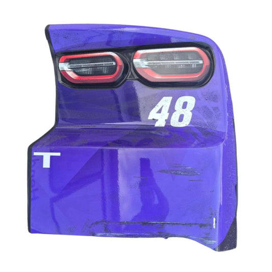 Race Used 2026 Alex Bowman #48 Ally Partial Right Rear Bumper - North Wilkesboro