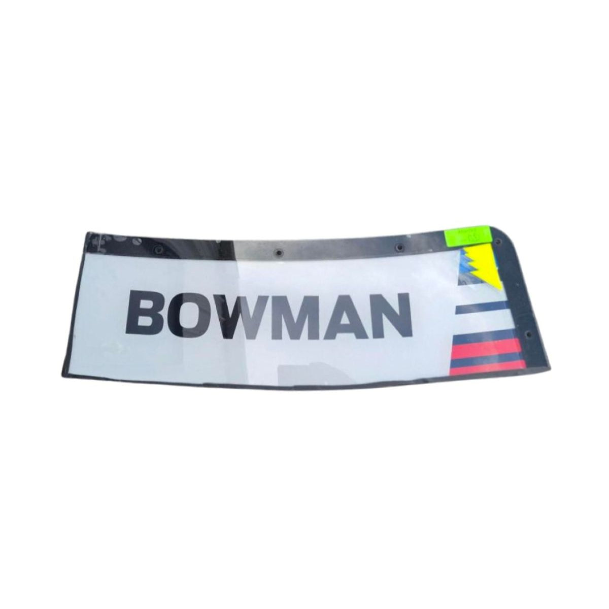 Race Used 2026 Alex Bowman #48 Ally Windshield Banner Name & Bowtie Set - Atlanta 2