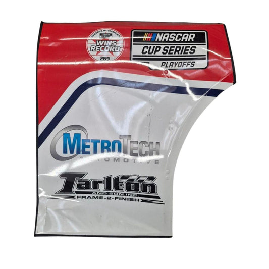 Race Used 2021 Kyle Larson #5 Valvoline Right Front Contingency Panel - Bristol 2, Win