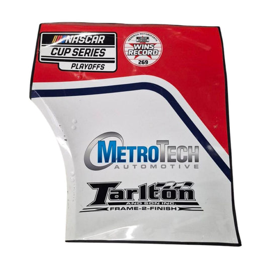 Race Used 2021 Kyle Larson #5 Valvoline Left Front Contingency Panel - Bristol 2, Win