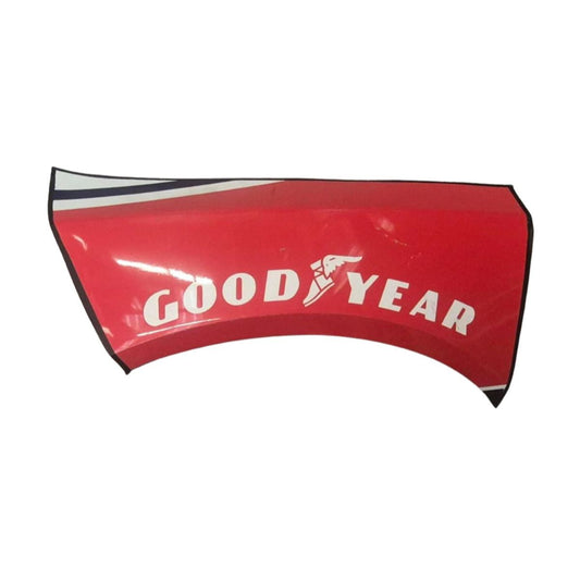 Race Used 2021 Kyle Larson #5 Valvoline Left Front Partial Fender - Bristol 2, Win