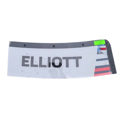 Race Used 2026 Chase Elliott #9 Llumar Windshield Name Banner & Bowtie Set - North Wilkesboro