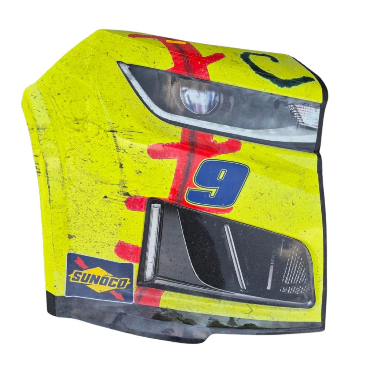 Race Used 2026 Chase Elliott #9 NAPA Desi9n To Drive Right Front Nose - Atlanta 2