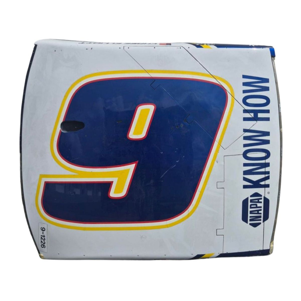 Race Used Chase Elliott #9 NAPA Gen 6 Roof Panel