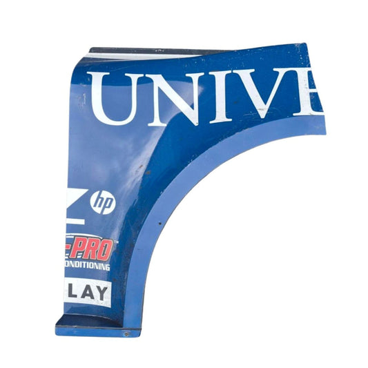 Race Used 2025 William Byron #24 Liberty University Partial Left Rear Quarter Panel (1 of 2) - Richmond, Regular Season Champ Clinching Race