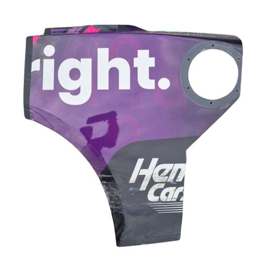 Race Used 2025 Alex Bowman #48 Ally Partial Left Rear Quarter Panel - Inaugural Mexico City