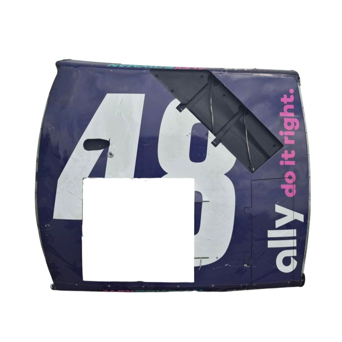 Race Used Alex Bowman #48 Ally Gen 6 Roof Panel