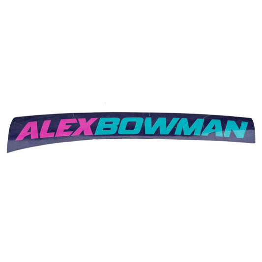 Race Used Gen 6 Alex Bowman #48 Ally Name Rail