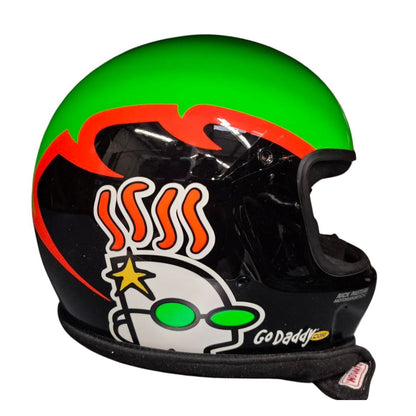 Race Used Hendrick Motorsports #5 GoDaddy Pit Fueler Helmet