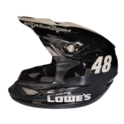 Race Used Hendrick Motorsports #48 Lowe's Pit Helmet