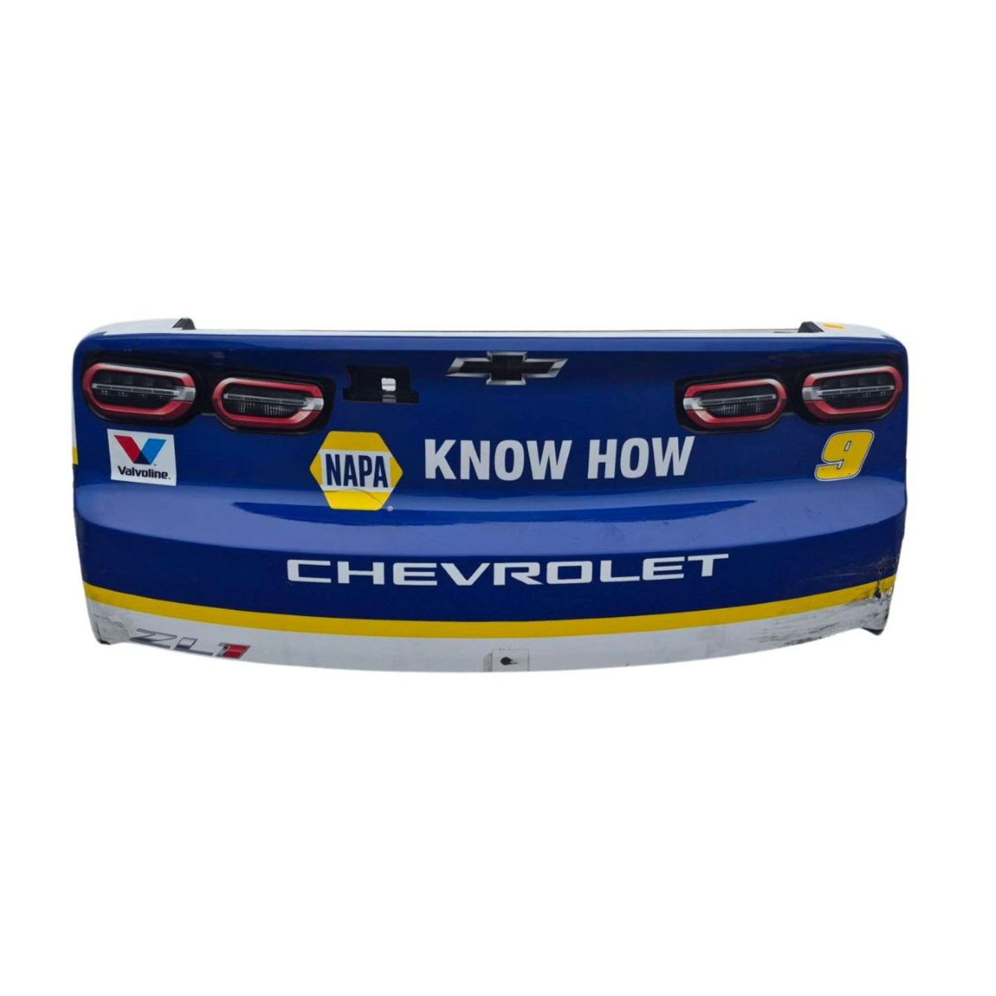 Race Used 2026 Chase Elliott #9 NAPA Rear Bumper - Indianapolis