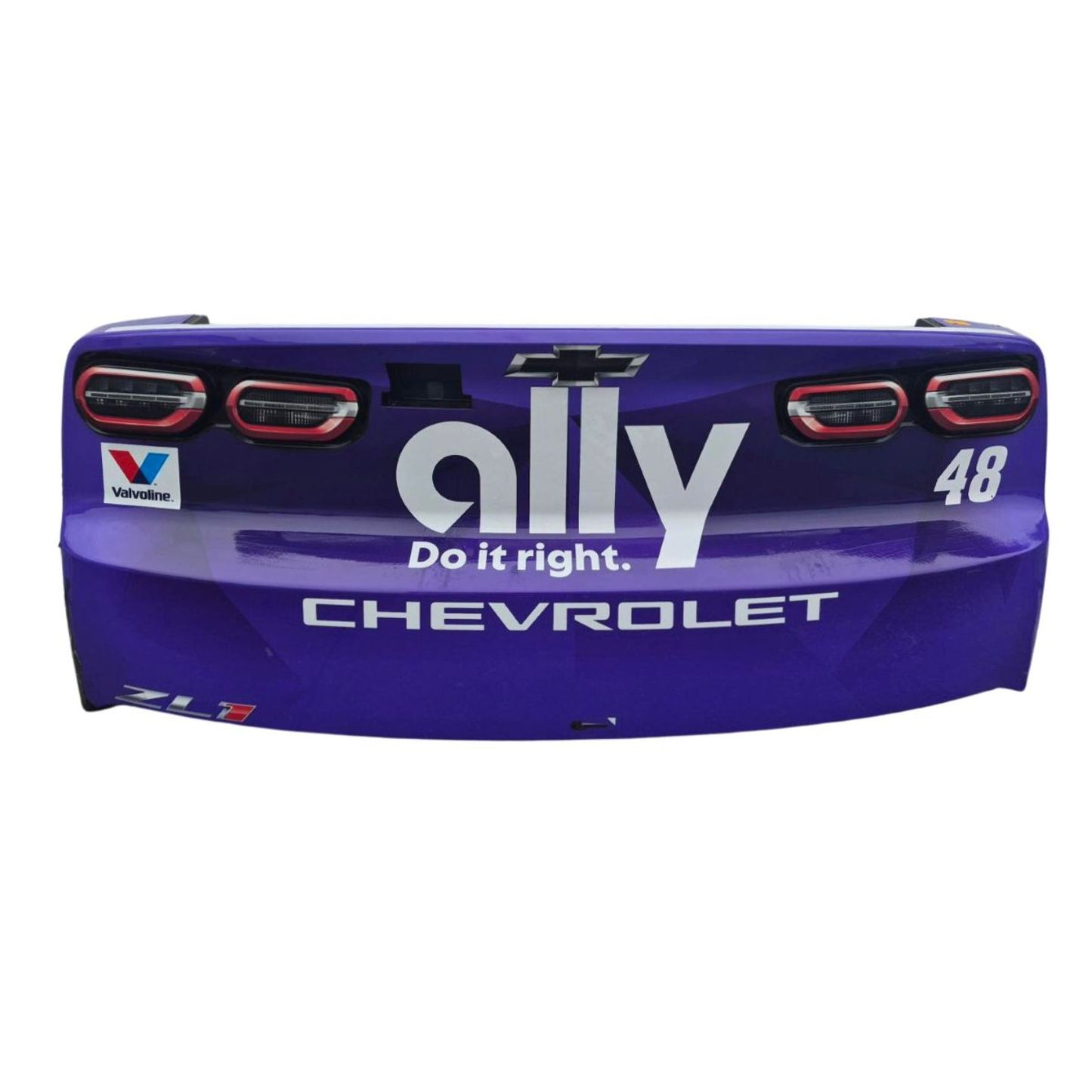 Race Used 2026 Alex Bowman #48 Ally Rear Bumper - Indianapolis