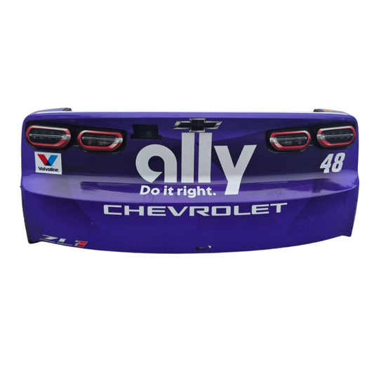 Race Used 2026 Alex Bowman #48 Ally Rear Bumper - Indianapolis