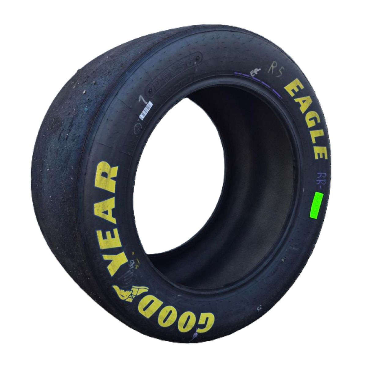 Race Used 2025 Kyle Larson #5 HendrickCars.com Championship Win Tire - Phoenix 2 (Item pictured may not be actual item shipped.)