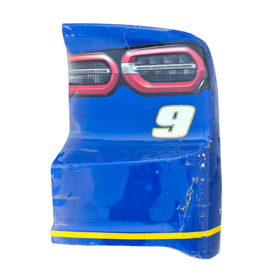 Race Used 2025 Chase Elliott #9 NAPA Partial Right Rear Bumper - Bristol 2