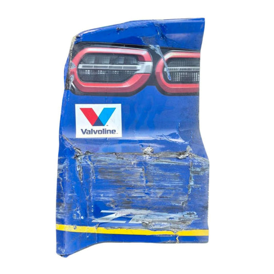 Race Used 2025 Chase Elliott #9 NAPA Partial Left Rear Bumper - Bristol 2